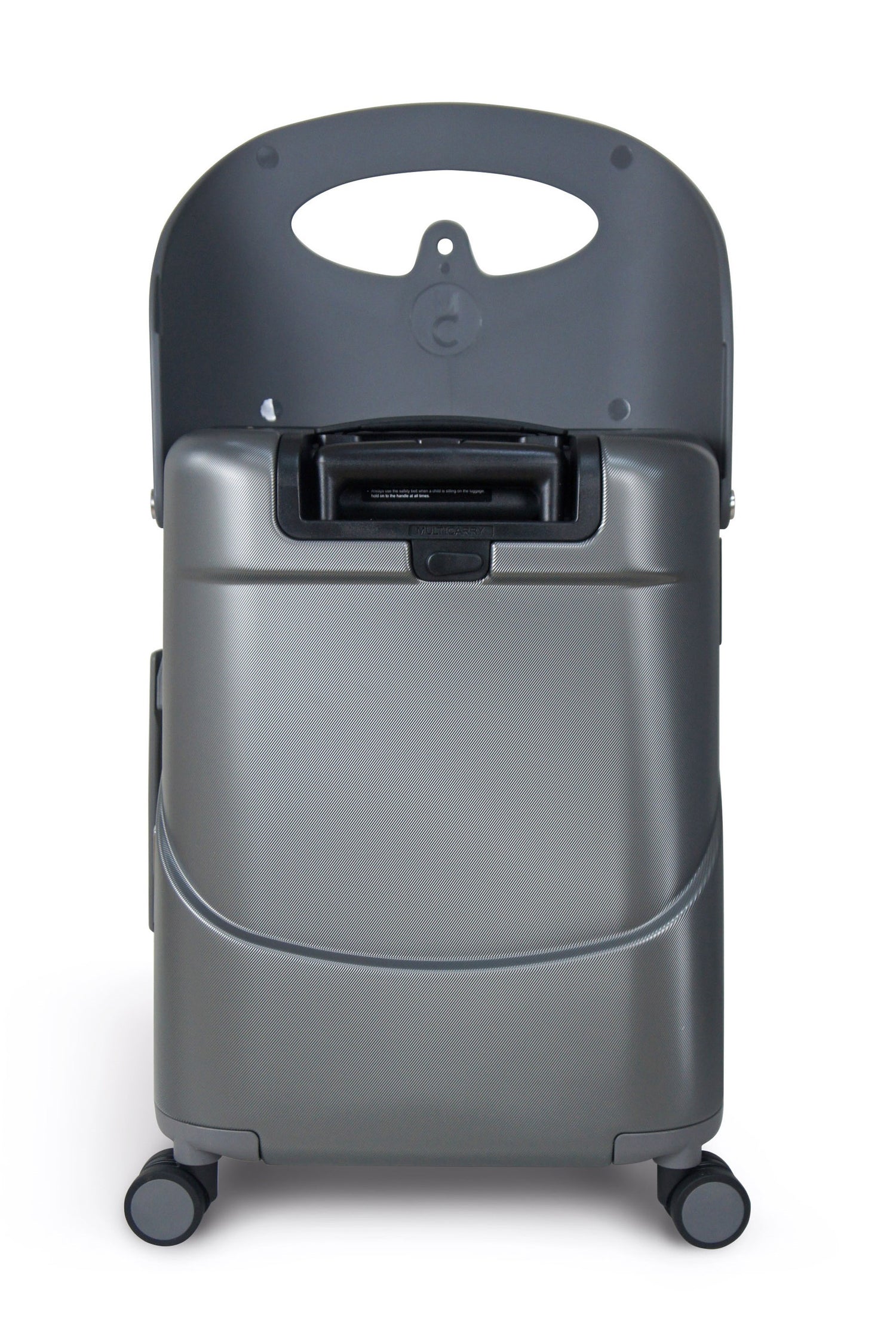 MIAMILY MALETA MEDIANA CON ASIENTO -CHECK IN- Charcoal Grey