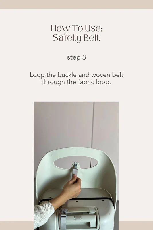 MIAMILY Valise moyenne avec siège-cochez en- Dusty Pink