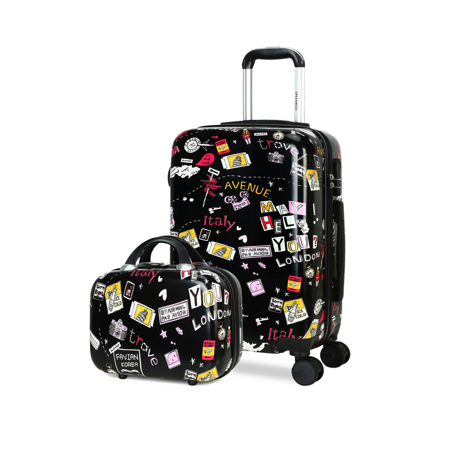 Greenwich Pack Savings Medium suitcase Maracaibo + Neceser