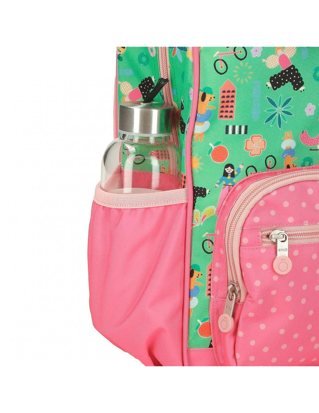 BACKPACK ADAP. 38CM.ENSO GARDEN PARTY