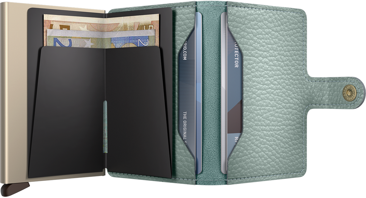 Secrid Miniwallet Pebble Sea Green
