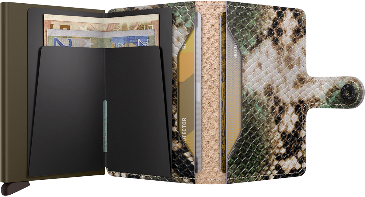 Secrid Miniwallet Serpent Green