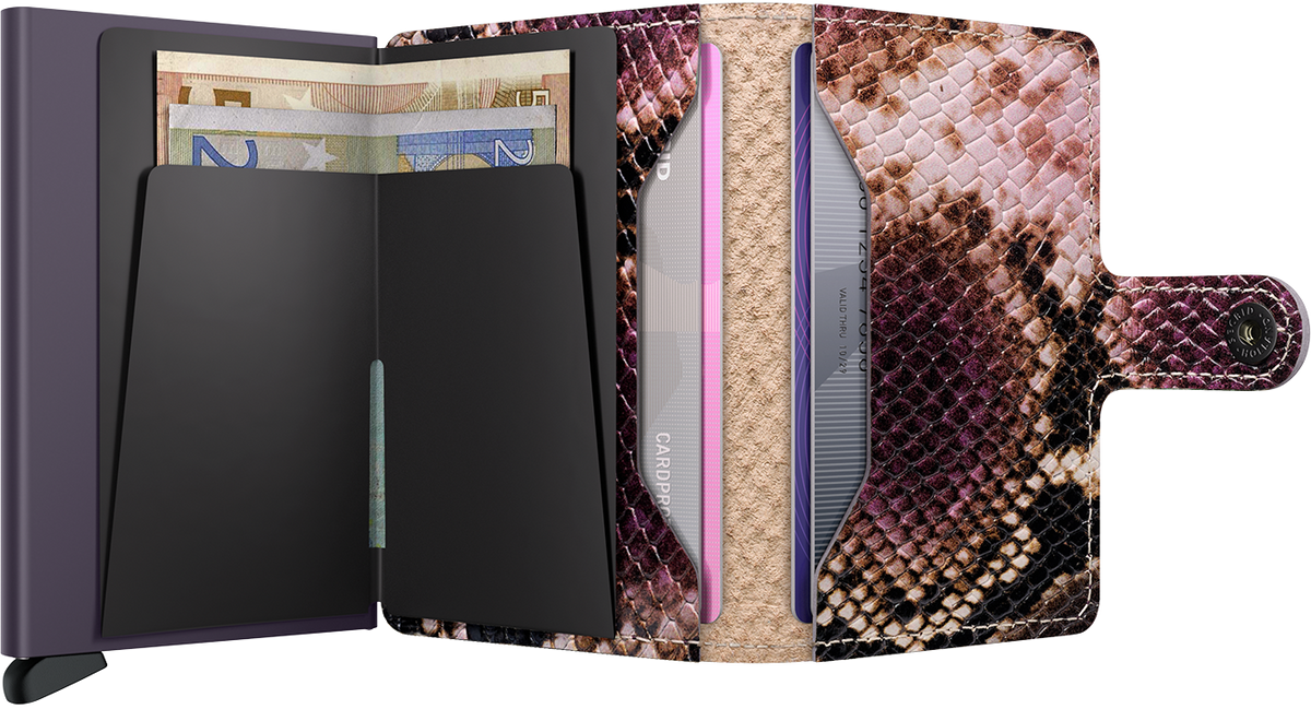 Secrid Miniwallet Serpent Purple