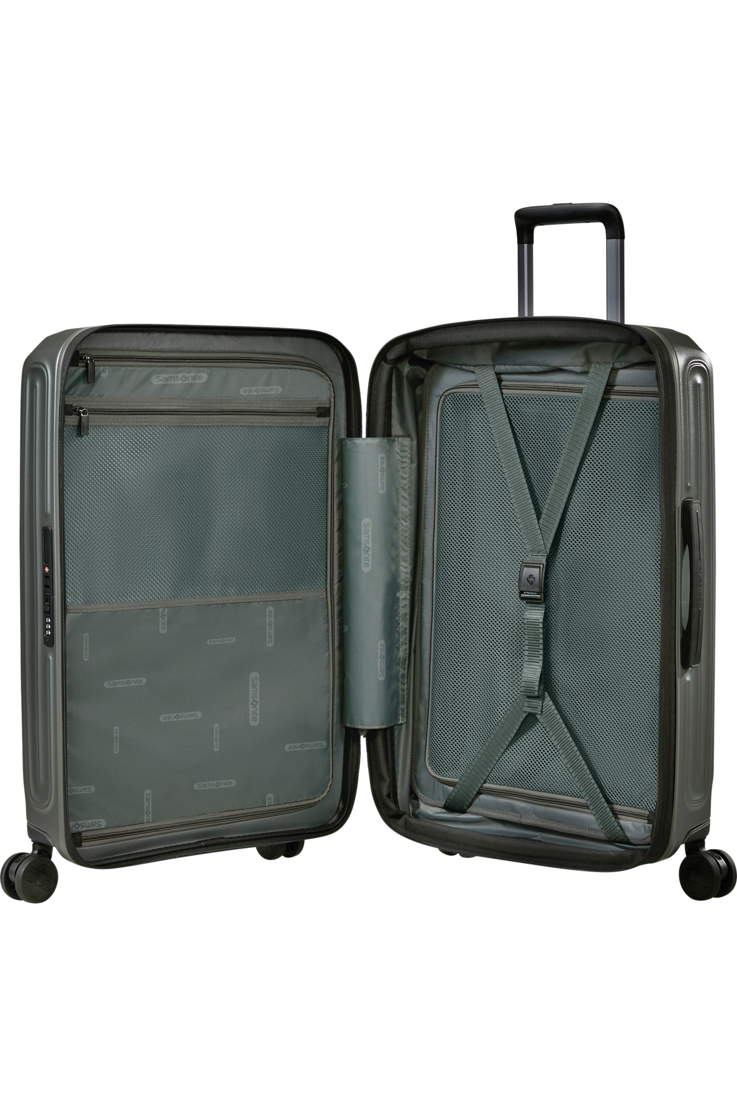 SAMSONITE middelgrote koffer 69cm extensible 2WANDEREN