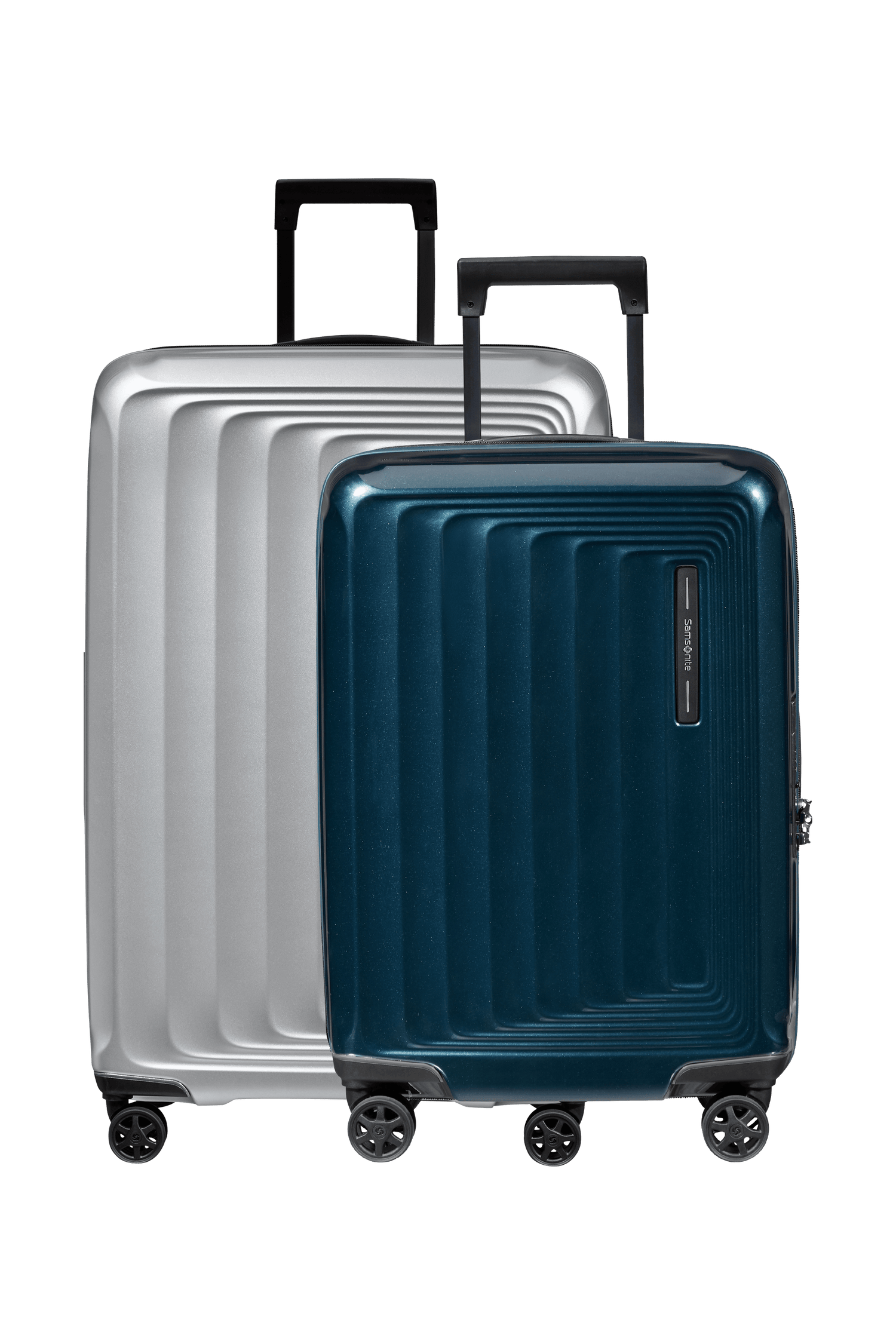 Set Cabinekoffer 55cm + Grote koffer 75cm NUON van SAMSONITE