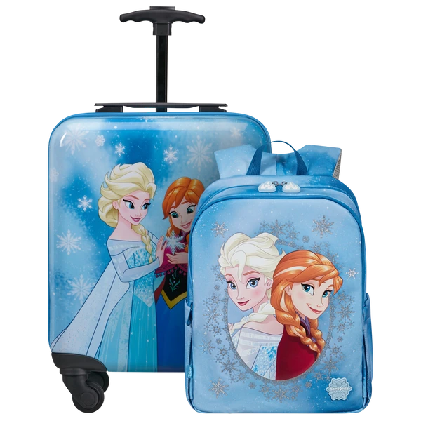 Set mala infantil 45cm + mochila Frozen SONHO mágico DISNEY