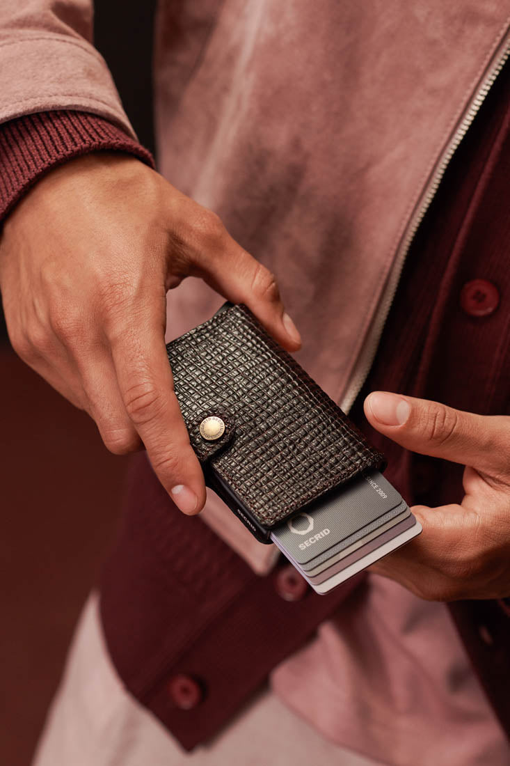 Secrid Miniwallet Palmellato Brown