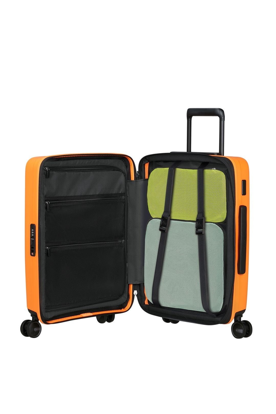 SAMSONITE MALETA DE CABINA EXTENSIBLE RESTACKD 55CM- Naranja