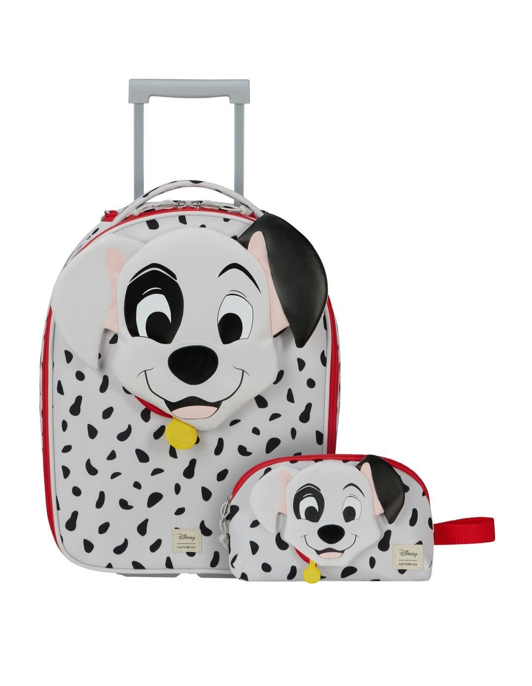 SAMSONITE Suitcase + toilet kit DALMATIAN PATCH - HAPPY SAMMIES DISNEY