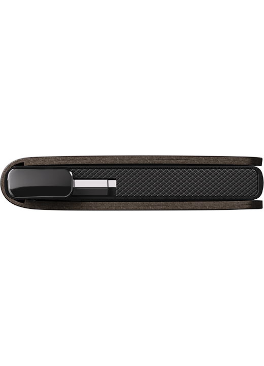 Secrid Slim Wallet Dusk Tummanruskea