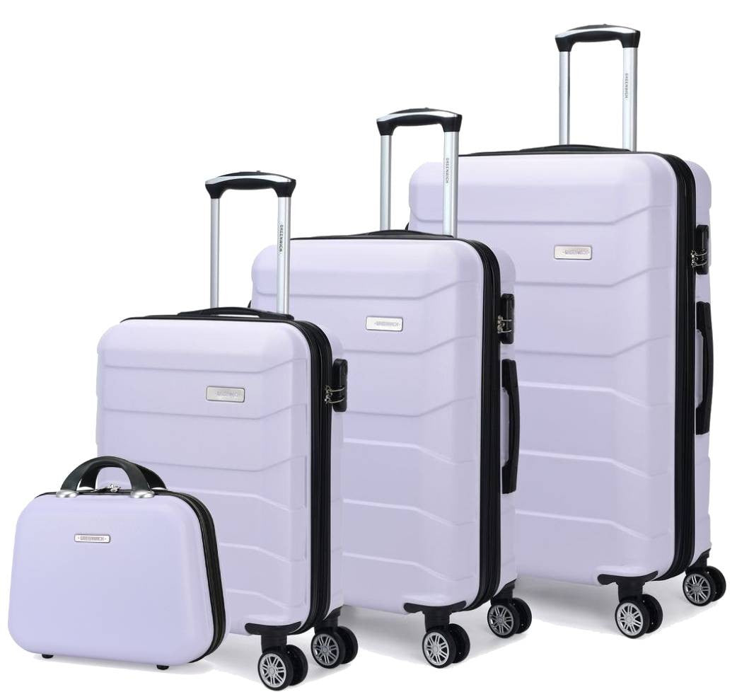 Set of extendable suitcases Budapest with Neceser Greenwich