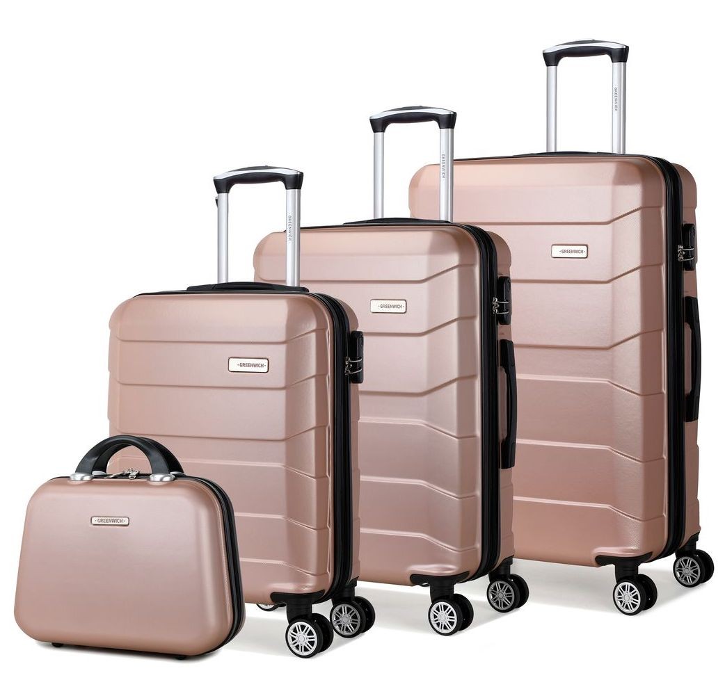 Set of extendable suitcases Budapest with Neceser Greenwich