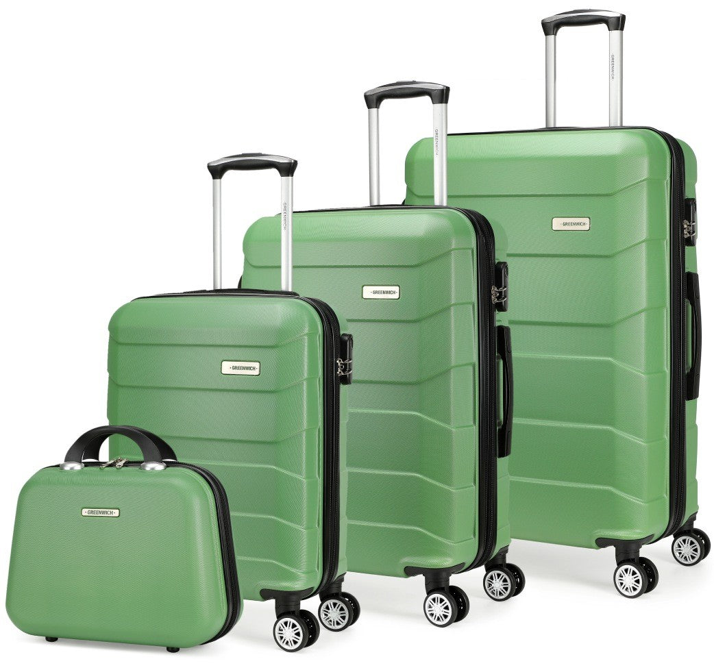 Set of extendable suitcases Budapest with Neceser Greenwich
