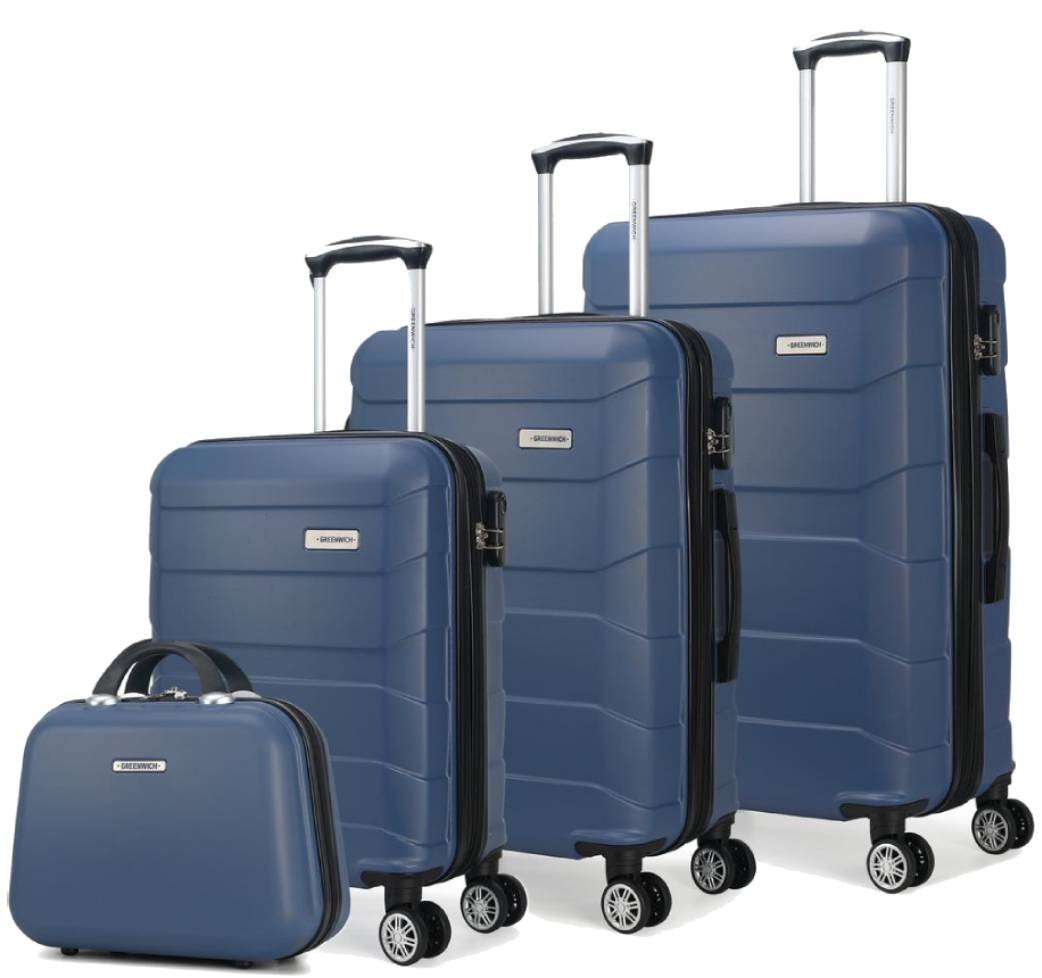 Set of extendable suitcases Budapest with Neceser Greenwich