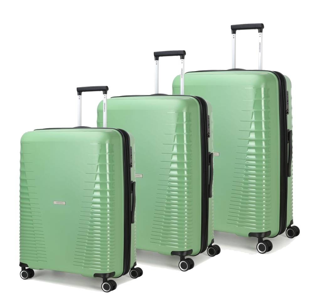 SET Of suitcases MANILA Extensibles of POLIPROPILENO GREENWICH