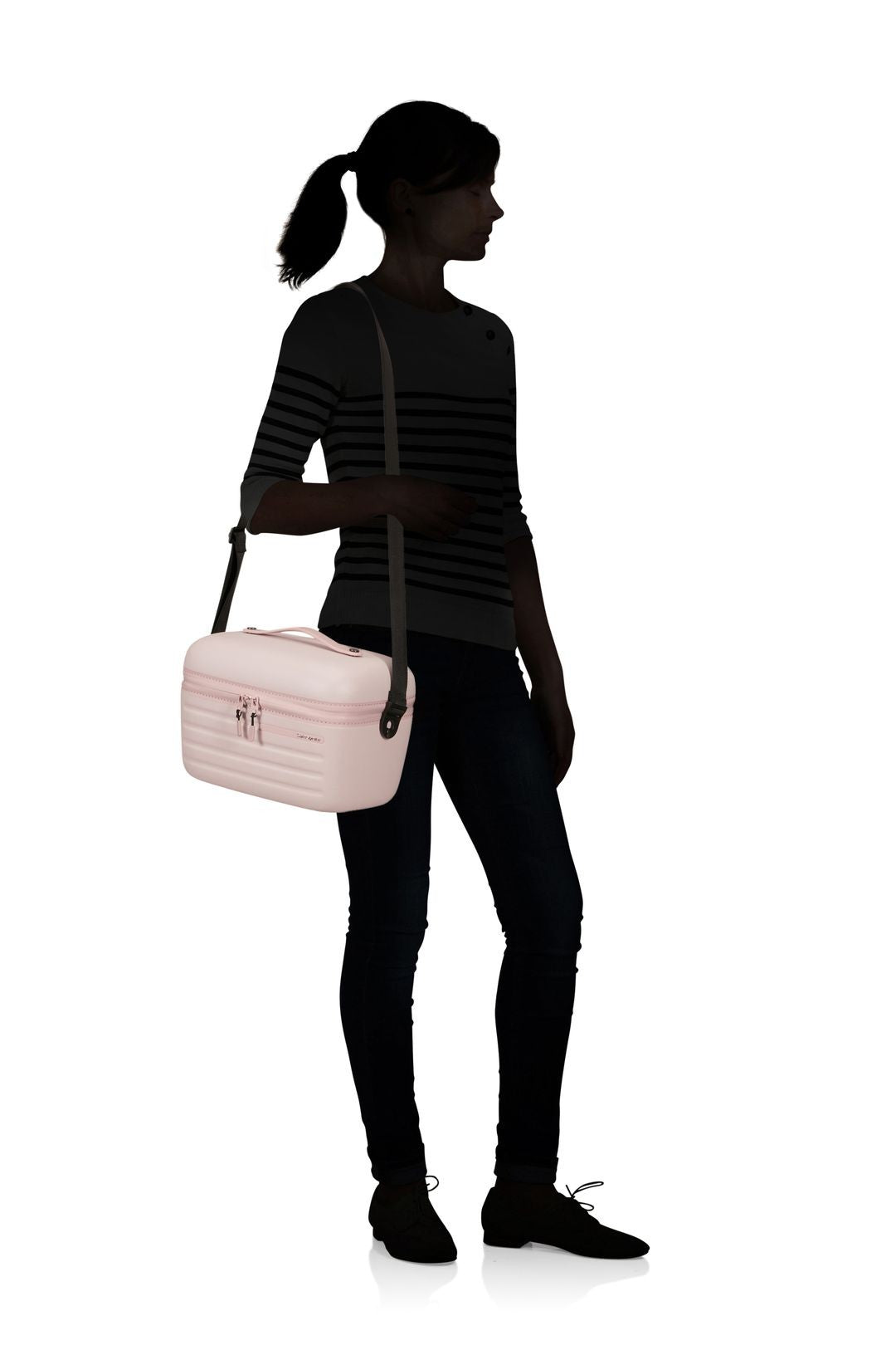 SET SAMSONTE DE Valise cabine EASY ACCES STACKD ET NECESER