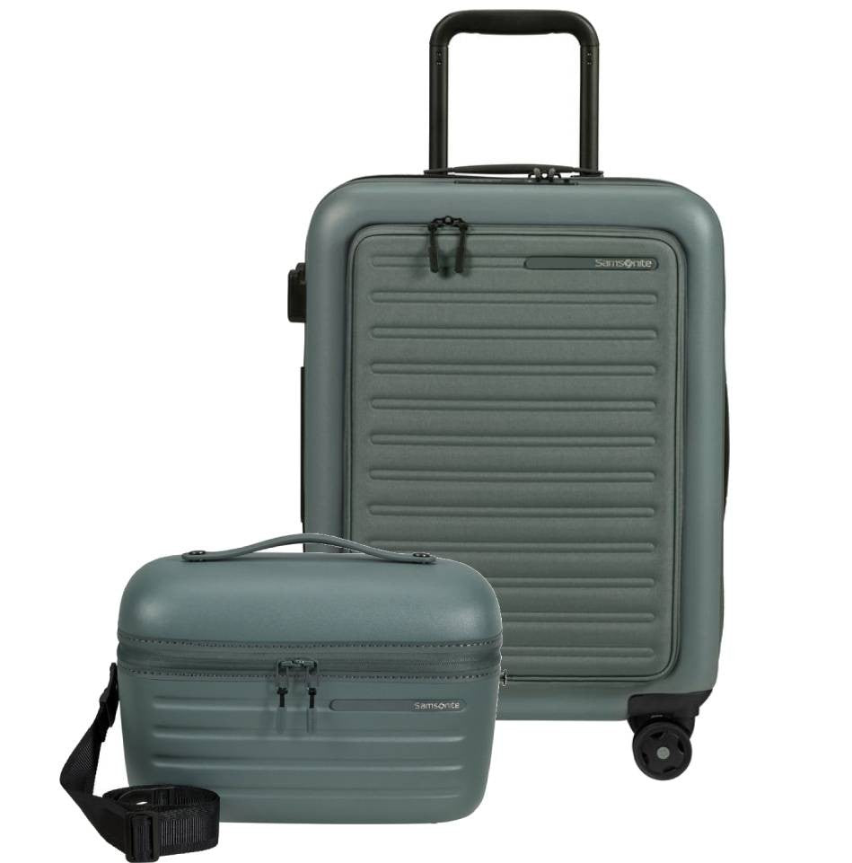SET SAMSONTE DE Valise cabine EASY ACCES STACKD ET NECESER