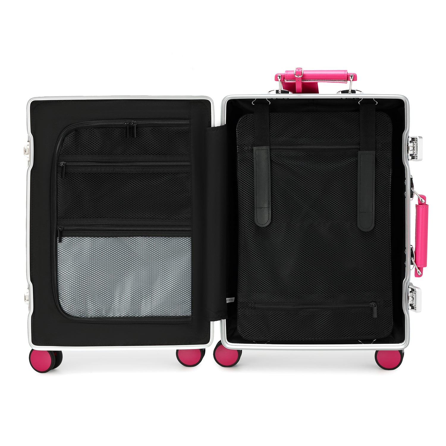 GREENWICH Maleta de cabina 100% Aluminio con ruedas desmontables NEW JERSEY