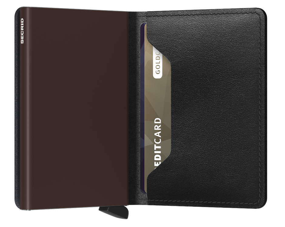 Secrid Slimwallet Original Black-Brown