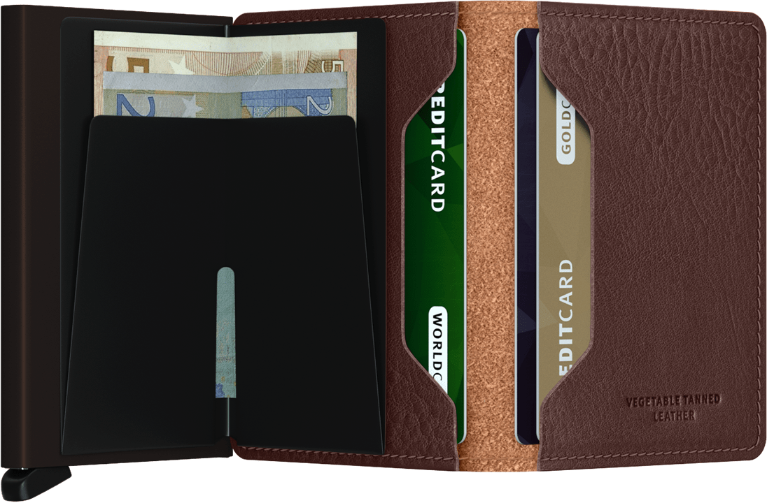 Secrid Slimwallet Veg Tanned Espresso-Brown