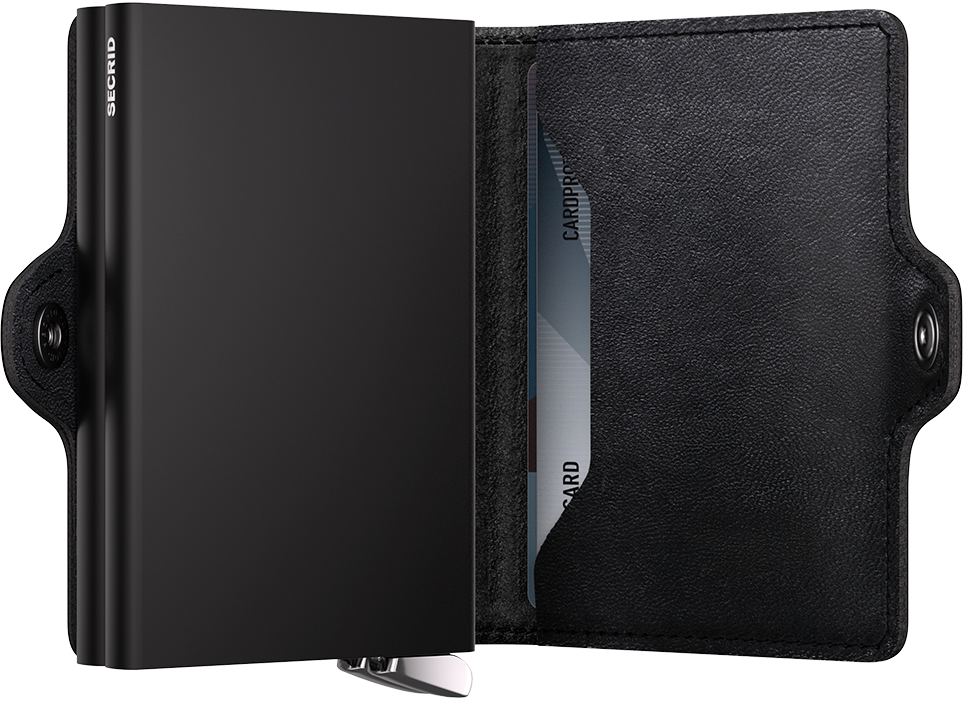 Secrid Twinwallet+ Emboss Lines Black