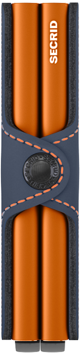 Secrid Twinwallet Matte Night Blue & Orange