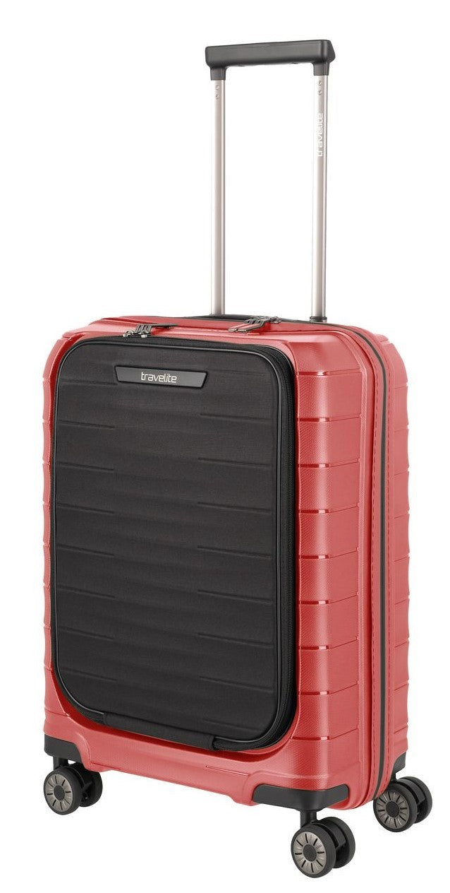 TRAVELITE Kabinenkoffer MOOBY Mit Tasche für PC 55CM VON POLIPROPILENO RECYCLING