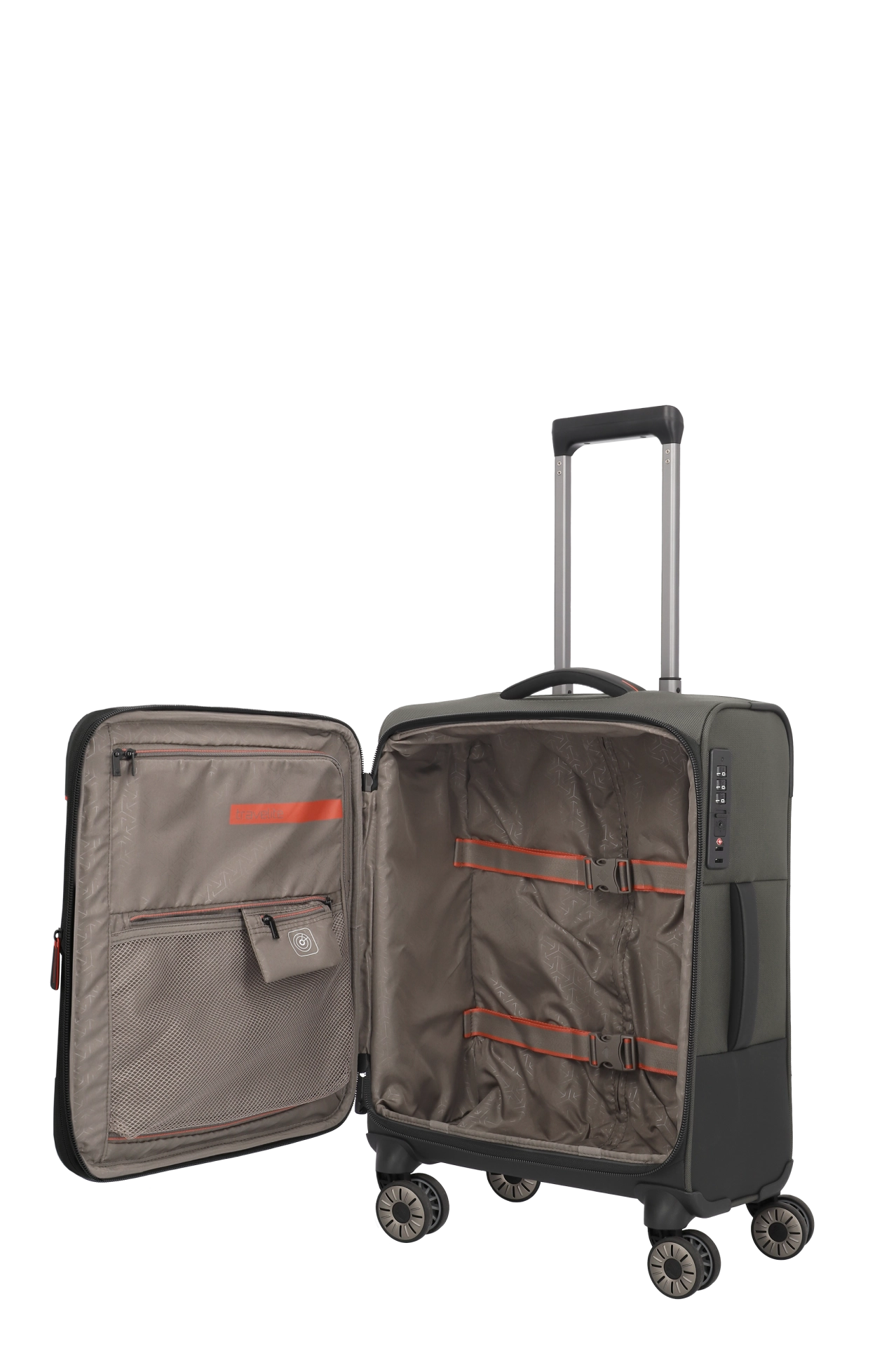 TRAVELITE Cabin suitcase EXTENSIBLE CROSSLITE 5.0