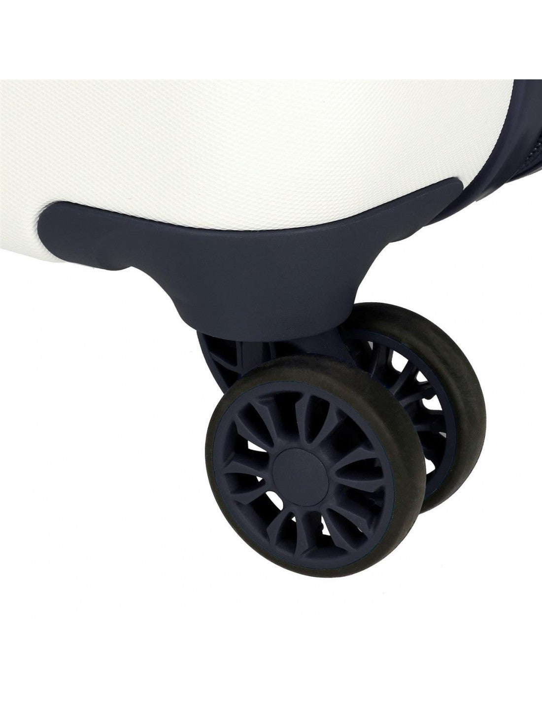 TROLLEY ABS 50 CM.4R MICKEY CHEERFUL BIANCO