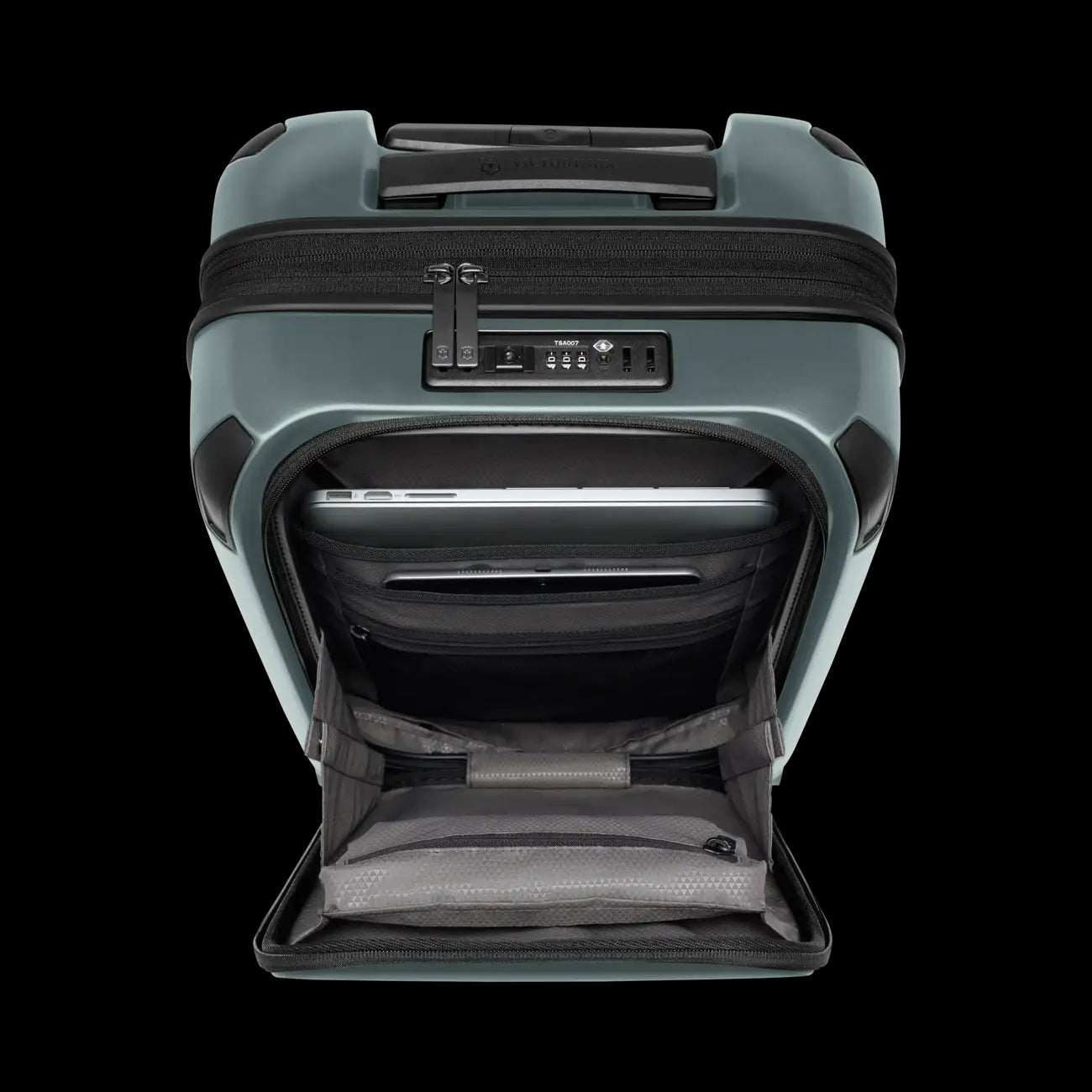 VICTORINOX Gray cabin suitcase FREQUENT FLYER SPECTRA 3.0 EXTENSIBLE