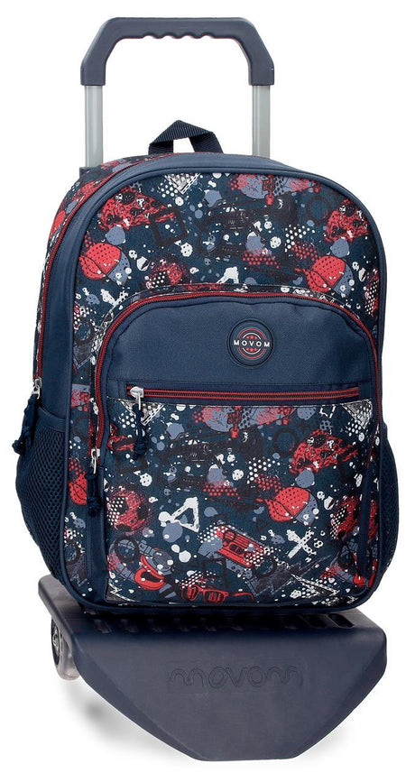 27622T1 Adapte a mochila. 38cm. C/carro. MOVOM FREE TIME