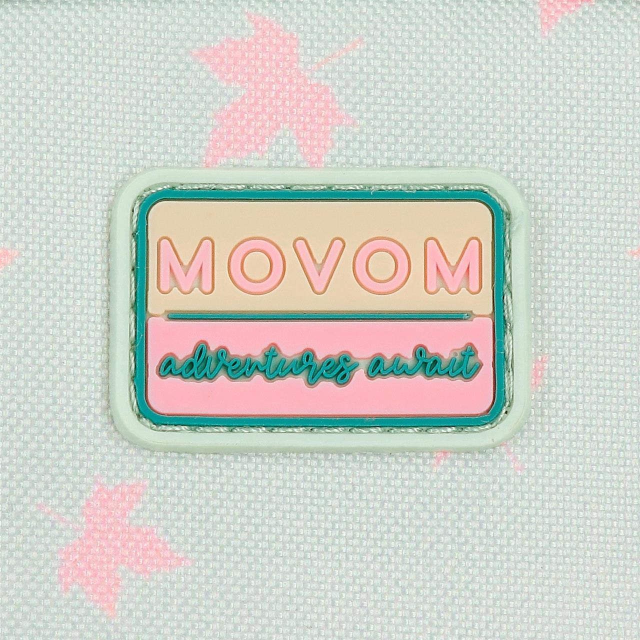 37424T1 Adapte a mochila. 42cm. C/carro. MOVOM Floresta encantada