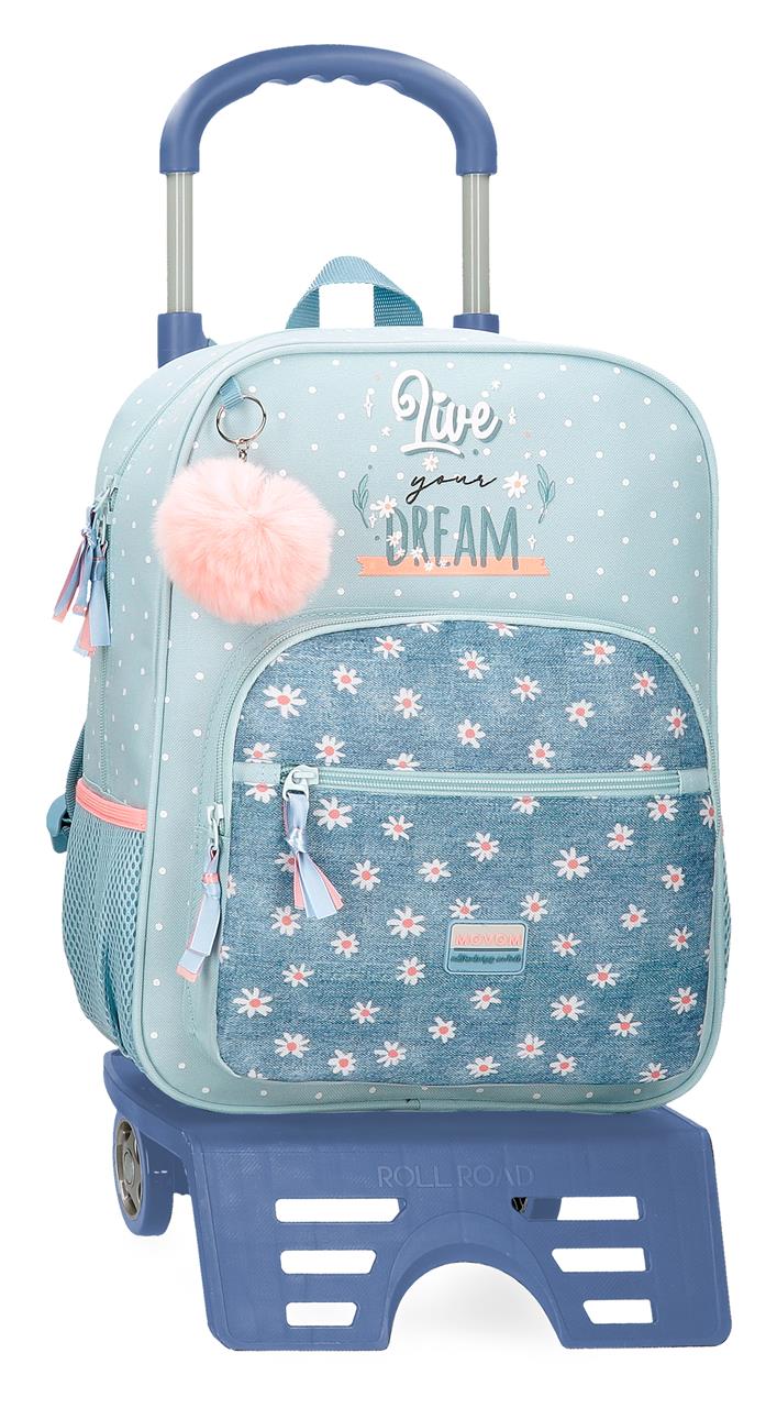 37623T1 Dostosuj plecak. 38 cm. C/samochód. MOVOM Żyj swoimi marzeniami