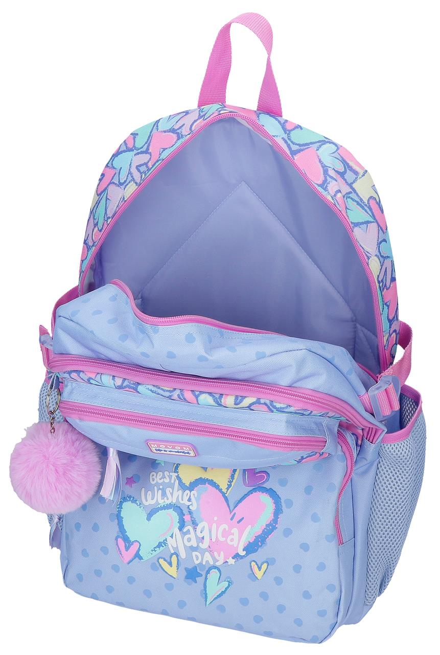 32124T1 ADAP-RUCKSACK. 45CM 2C. C/CARRO. MOVOM BESTE WÜNSCHE