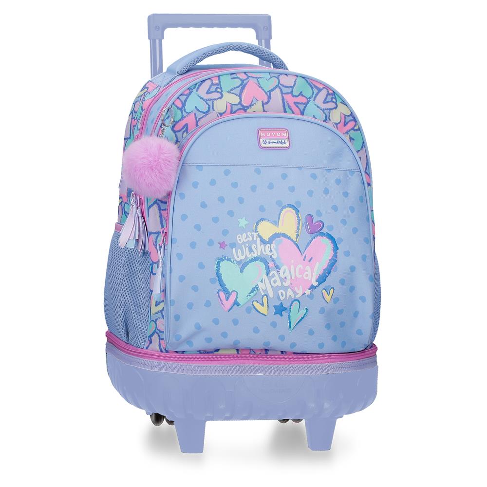 3212941 MOCHILA COMPACT DESM. 2R. MOVOM BEST WISHES