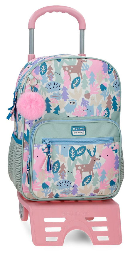 32522T2 ZAINO ADAP. 38 cm. C/CARRO. MOVOM FORESTA VEDI CL