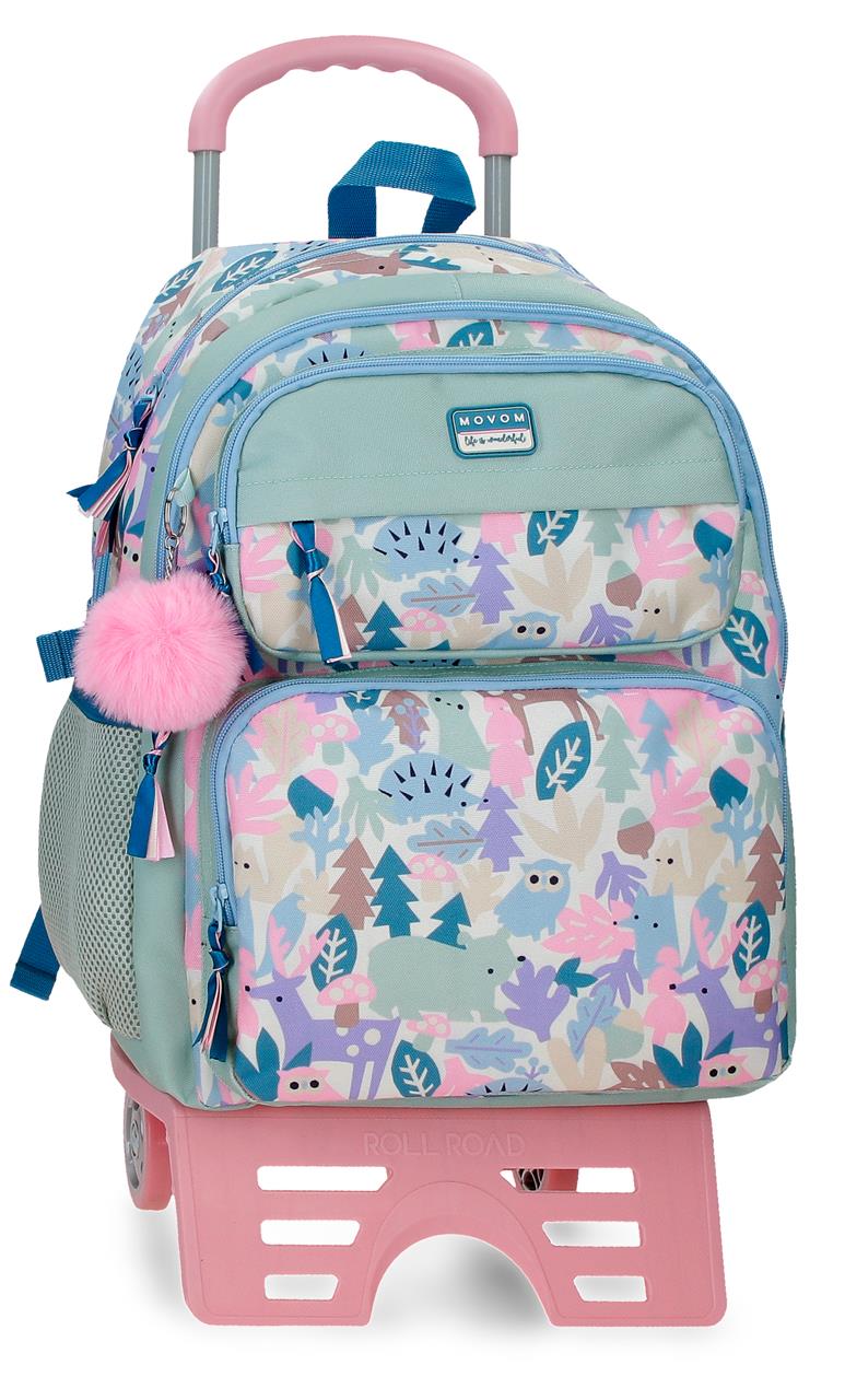32524T2 ADAP-RUCKSACK. 45CM 2C. C/CARRO. MOVOM WALD SIEHE CL