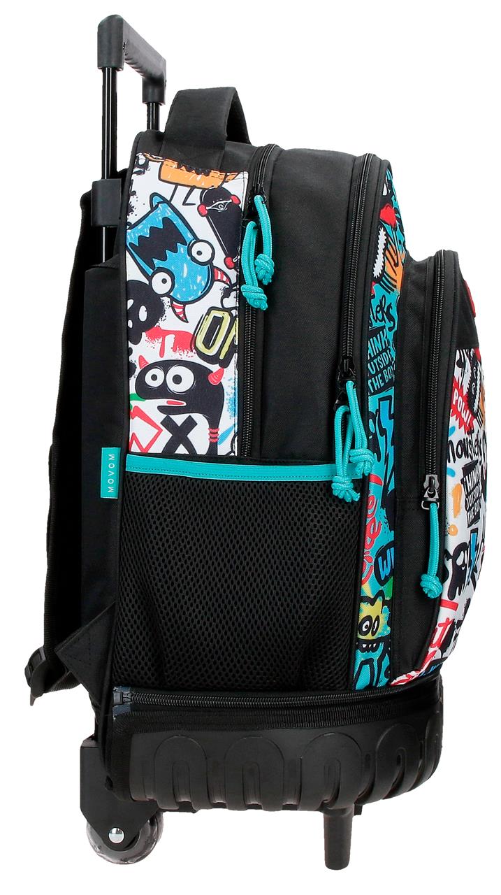 3272941 RUCKSACK COMPACT DESM. 2R. MOVOM SCHWARZE MONSTER