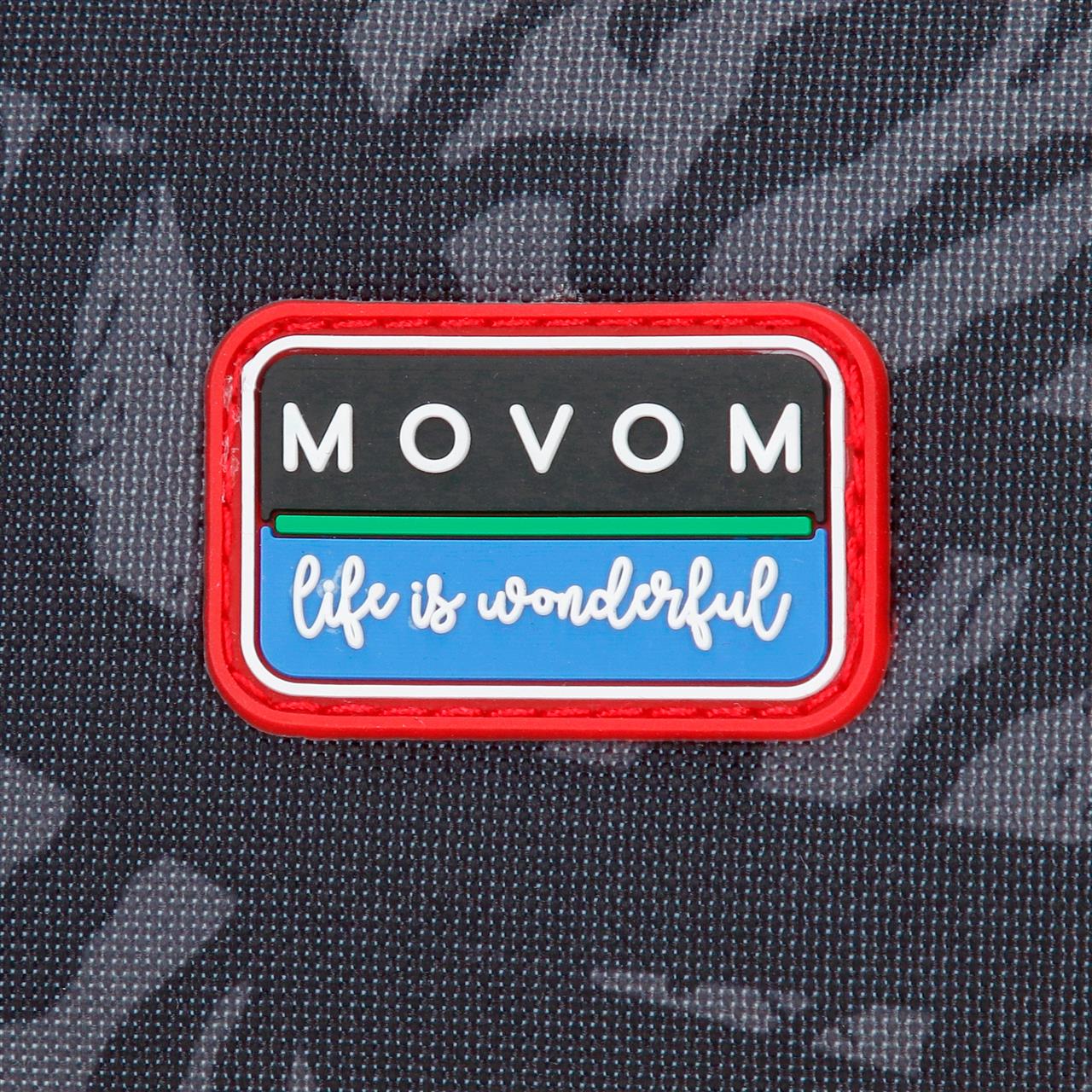 32824T1 ADAP-RUCKSACK. 45CM 2C. C/CARRO. MOVOM Schwarz im Abseits