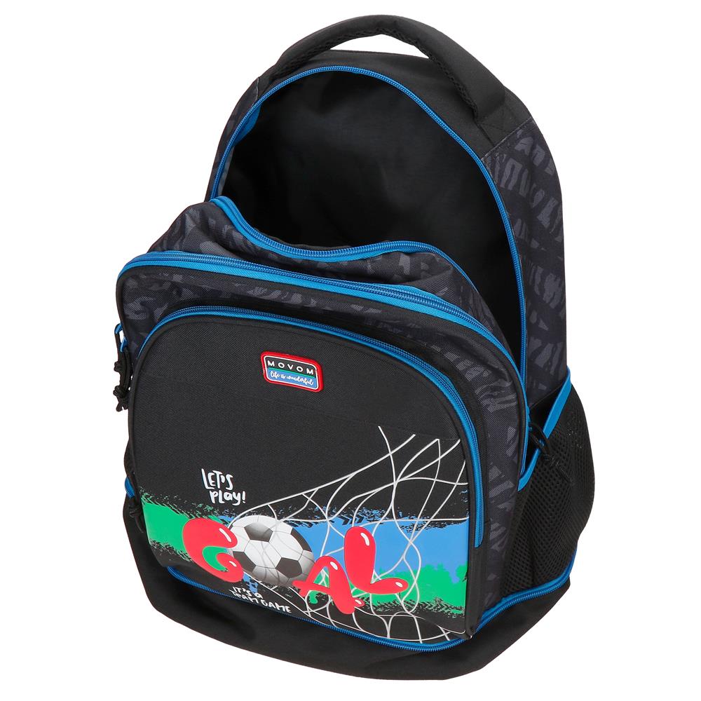 3282941 RUCKSACK COMPACT DESM. 2R. MOVOM Schwarz im Abseits