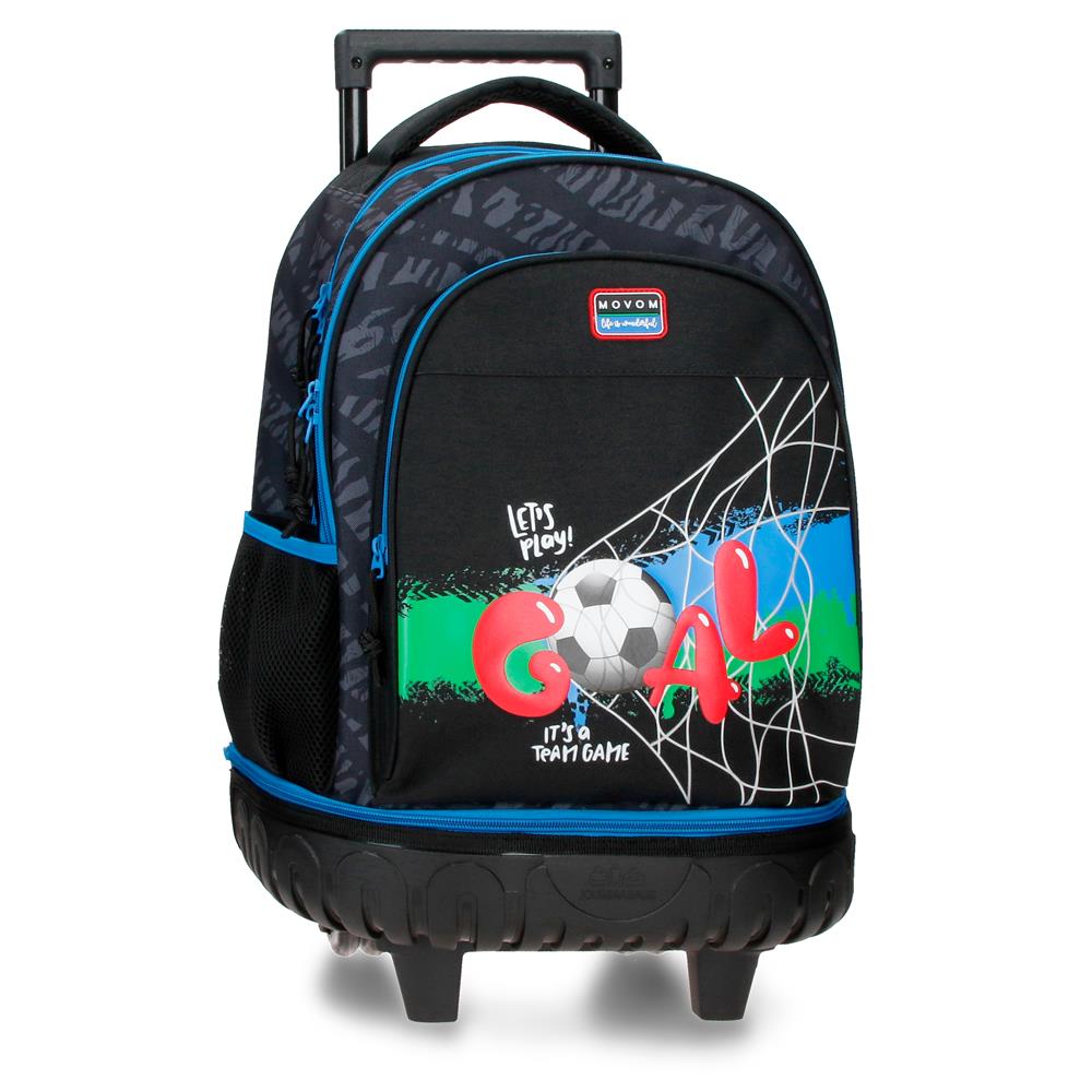 3282941 RUCKSACK COMPACT DESM. 2R. MOVOM Schwarz im Abseits