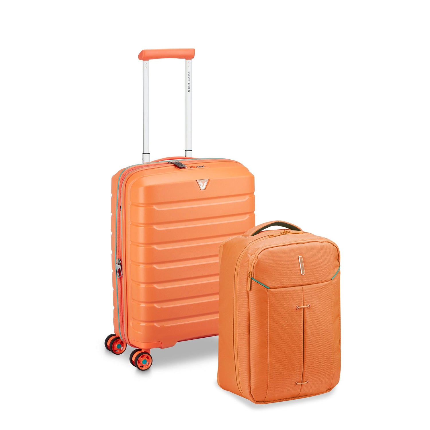 RONCATO PACK B-FLYING Cabin suitcase 55CM + Cabin backpack IRONIK 2.0 Ryanair