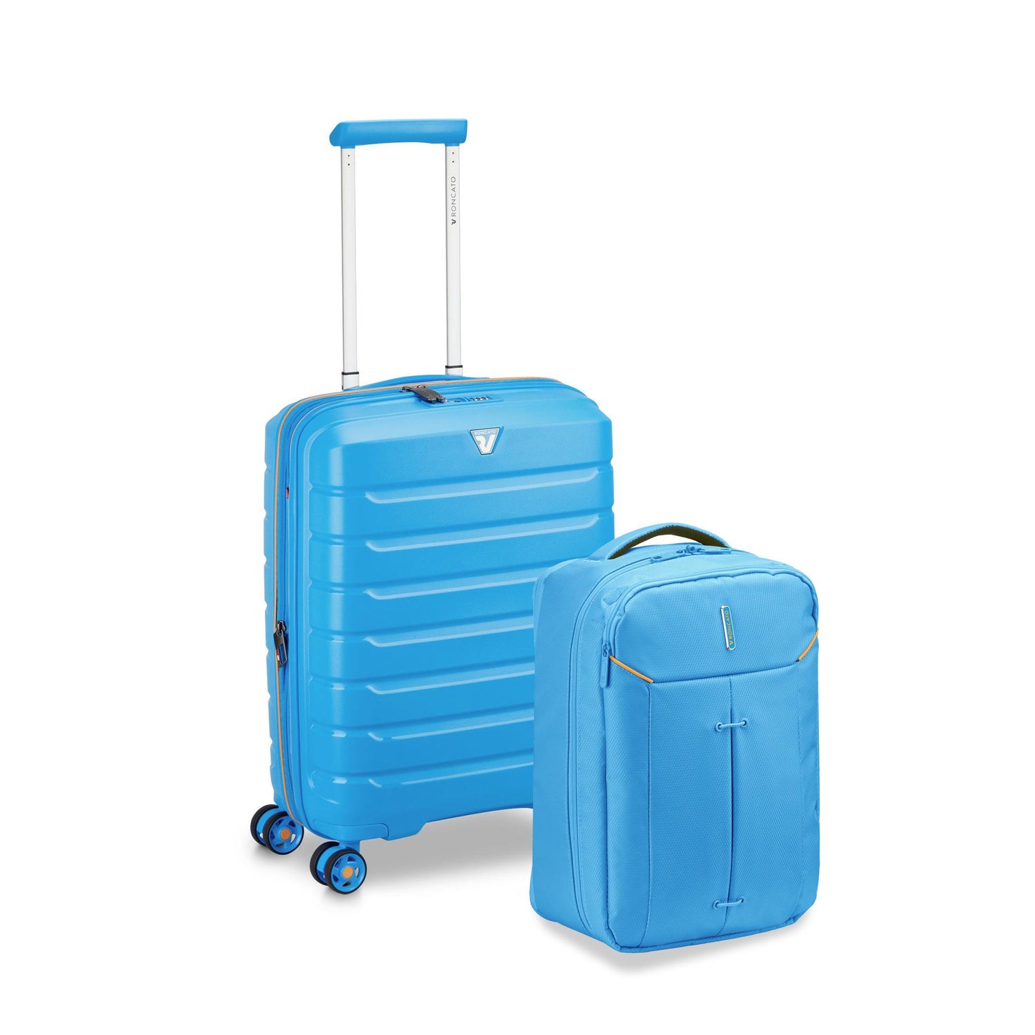 RONCATO PACK B-FLYING Cabin suitcase 55CM + Cabin backpack IRONIK 2.0 Ryanair