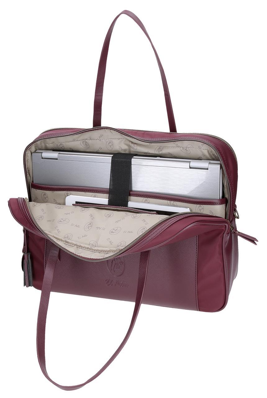 5266623 BORSA PORTAORDINE ADAP. 2C. EL POTRO LANA BORDEAUX