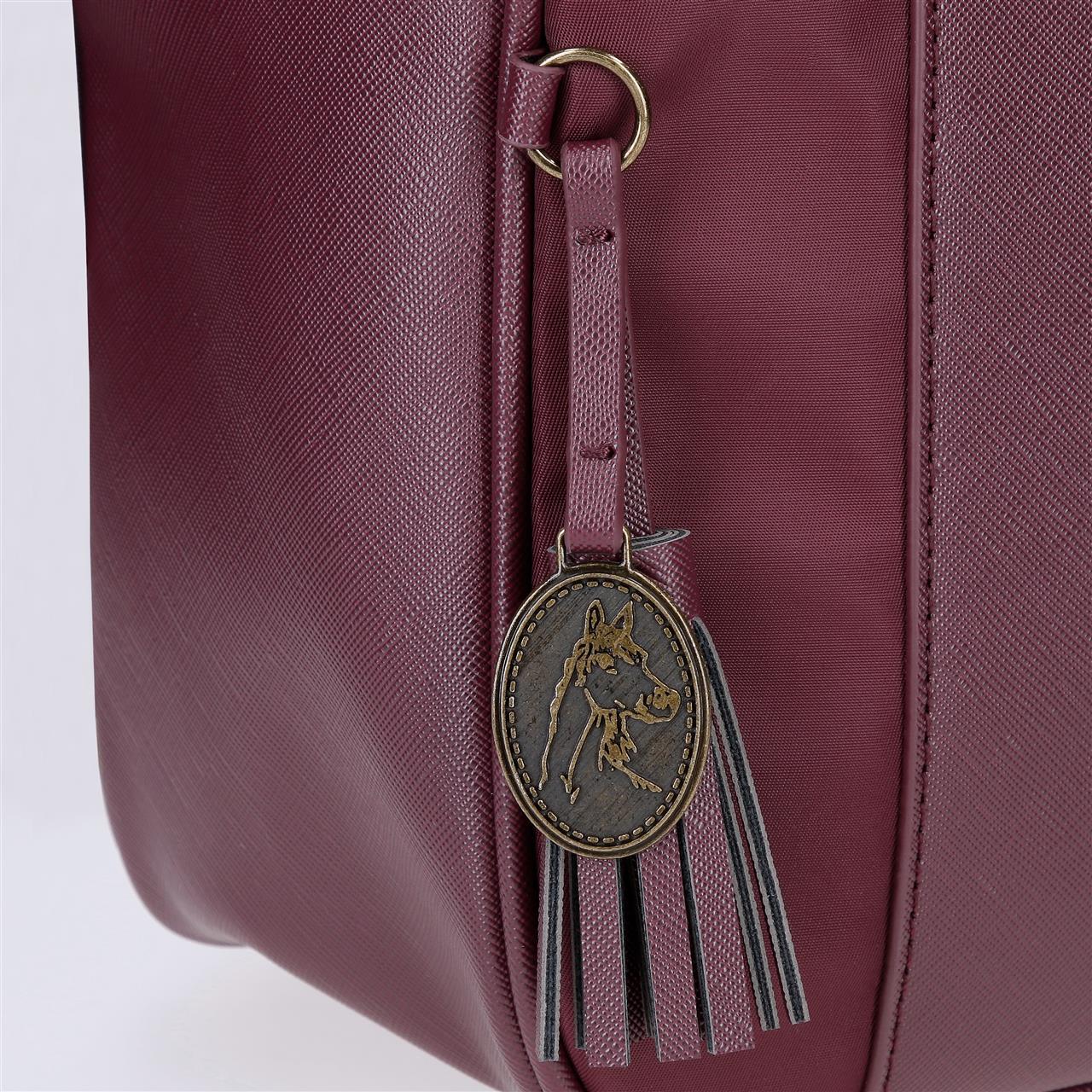 5266623 BORSA PORTAORDINE ADAP. 2C. EL POTRO LANA BORDEAUX