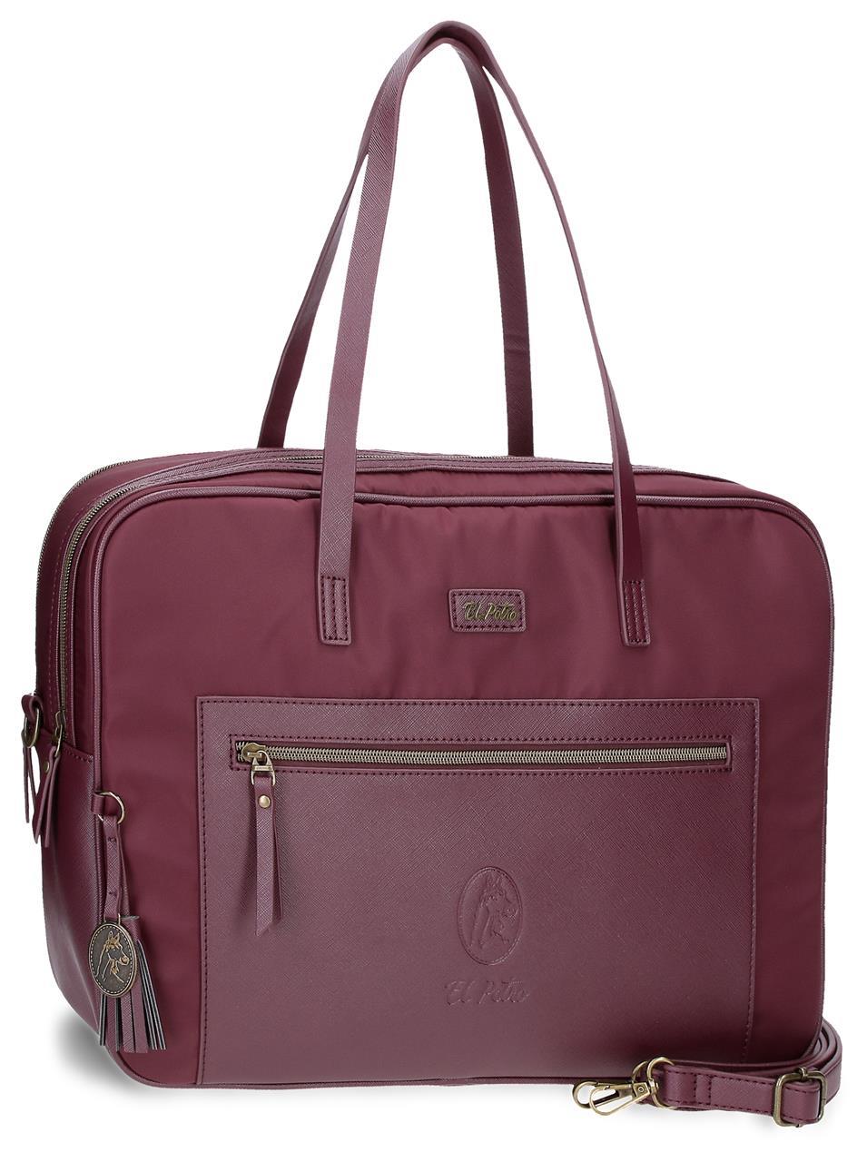 5266623 BORSA PORTAORDINE ADAP. 2C. EL POTRO LANA BORDEAUX