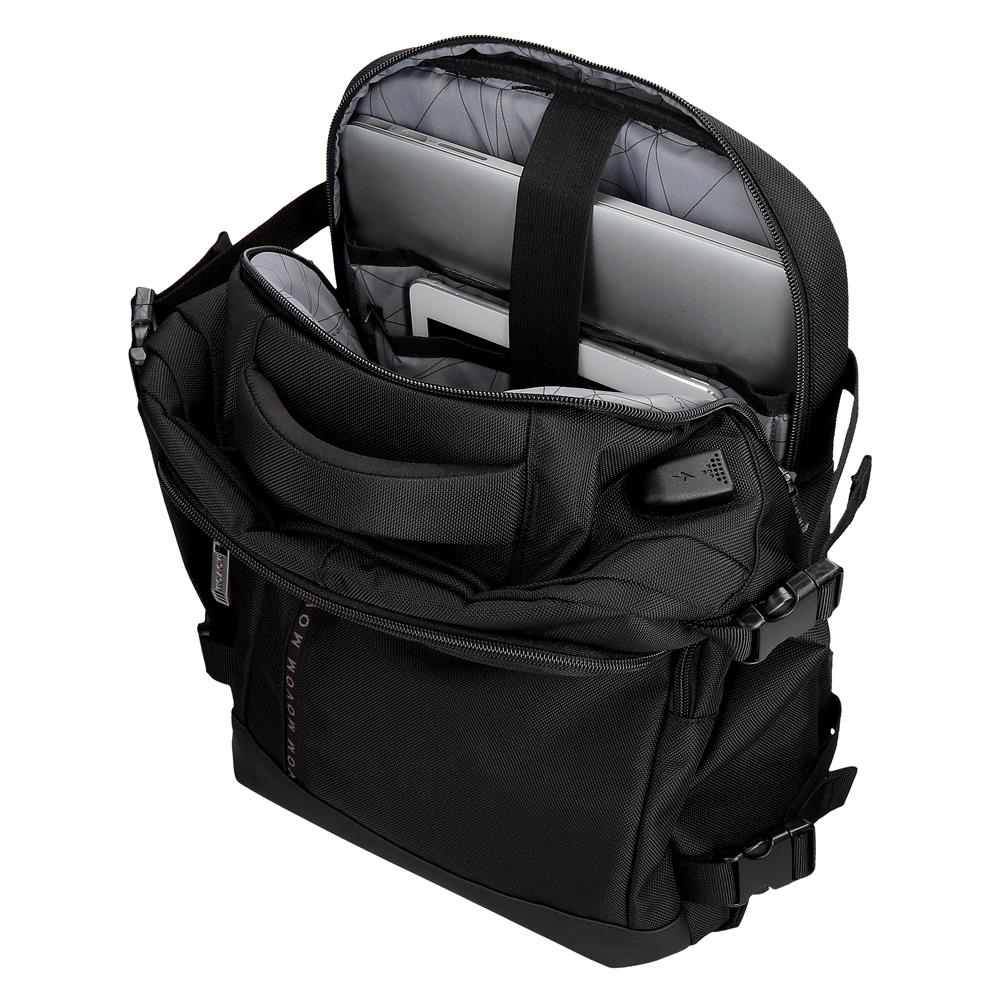 5342821 SAC À DOS ADAP. TITULAIRE DE LA COMMANDE. 40CM. MOVOM BUSTER NOIR