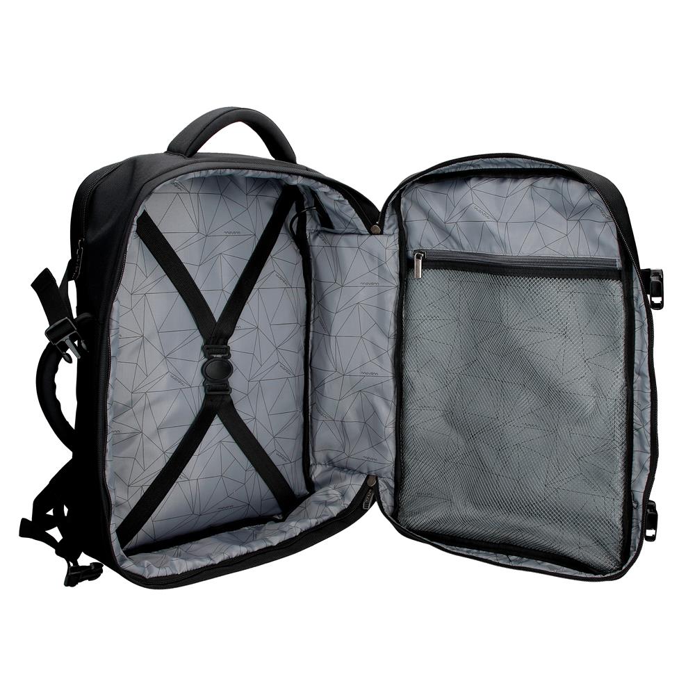 5342921 ZAINO DA VIAGGIO 44CM. MOVOM BUSTO NERO