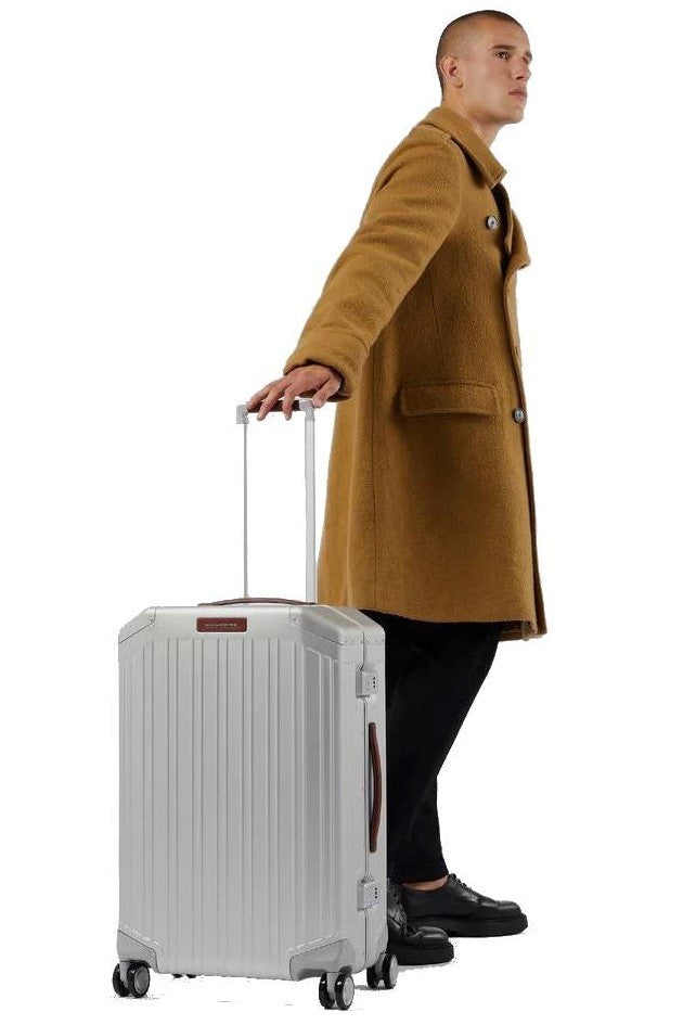 PIQUADRO TROLLEY RIGIDO 69cm PQ-ALU - COLLEZIONE ALUMINIO