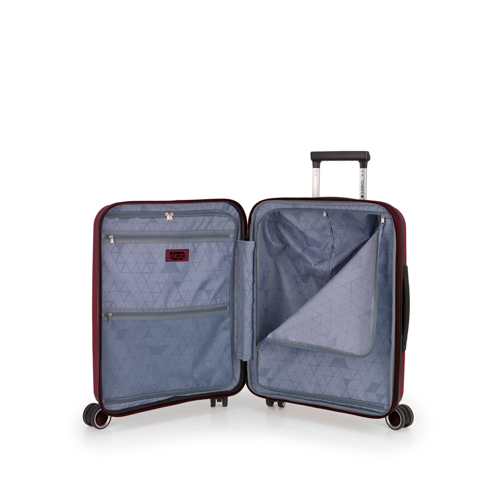 GABOL Cabin suitcase with laptop pocket BROOKLYN 55cm